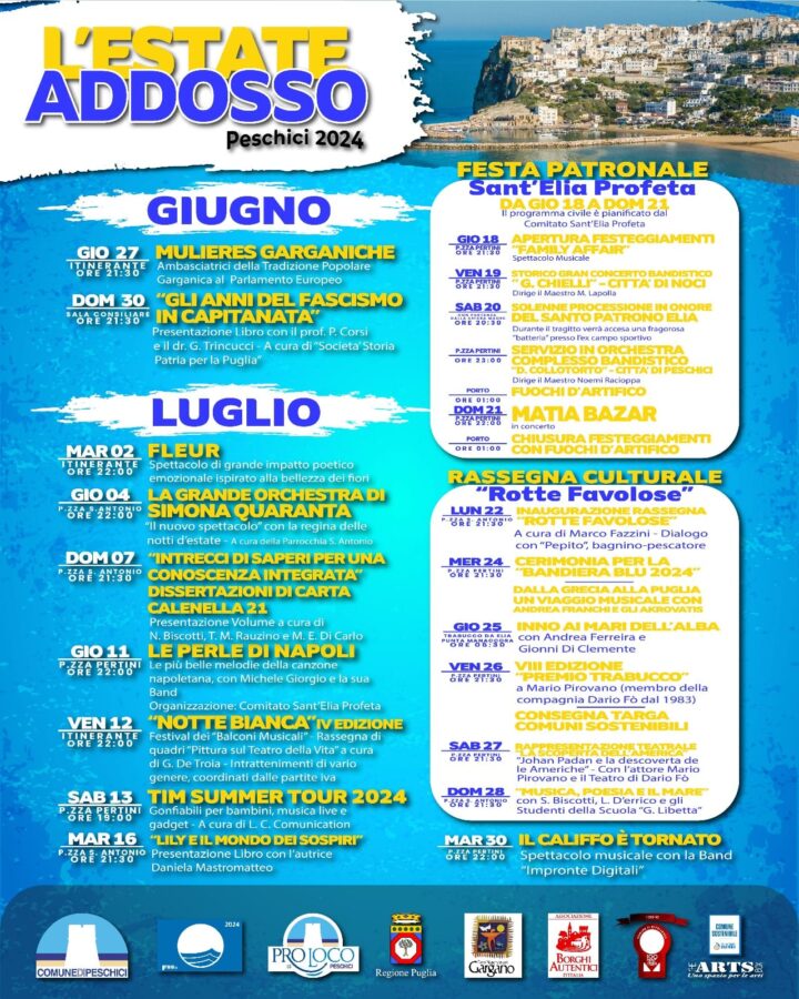 Programma Giugno Luglio 2024